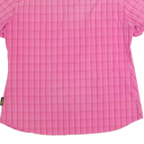 JACK WOLFSKIN Womens Shirt Pink Check XL