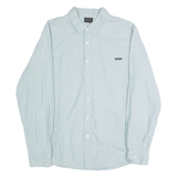 OAKLEY Mens Plain Shirt Blue Long Sleeve L