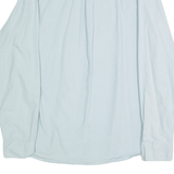 OAKLEY Mens Plain Shirt Blue Long Sleeve L