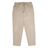 LEE Womens Jeans Beige Regular Mom W32 L28