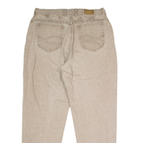 LEE Womens Jeans Beige Regular Mom W32 L28