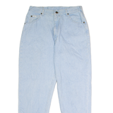 LEE Womens Jeans Blue Regular Mom W30 L29