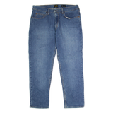 LEE Mens Jeans Blue Regular Straight W34 L26