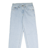LEE Womens Jeans Blue Regular Straight W28 L32