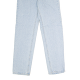 LEE Womens Jeans Blue Regular Straight W28 L32