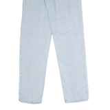 LEE Womens Jeans Blue Regular Straight W28 L32