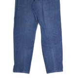 LEE Womens Jeans Blue Regular Mom Stone Wash W26 L26