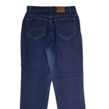 LEE Womens Jeans Blue Regular Straight W28 L28