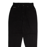 LEE Mens Jeans Black Regular Mom W26 L28