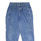 LEE Womens Jeans Blue Regular Mom W30 L26