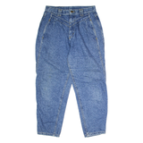 LEE Womens Jeans Blue Regular Mom W30 L26