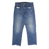 LEVI'S Womens Jeans Blue Regular Straight Stone Wash W30 L25