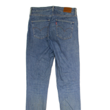 LEVI'S BIG E 721 High Rise Womens Jeans Blue Regular Skinny Stone Wash W26 L30