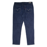 LEVI'S Mid Rise Womens Jeans Blue Regular Skinny W33 L30