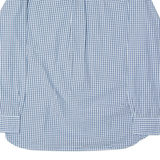 TOMMY HILFIGER Mens Shirt Blue 90s Camouflage Long Sleeve M