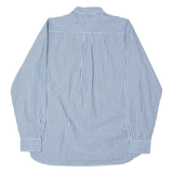 TOMMY HILFIGER Mens Shirt Blue 90s Camouflage Long Sleeve M