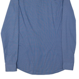 CALVIN KLEIN Slim Fit Mens Shirt Blue Check Long Sleeve M