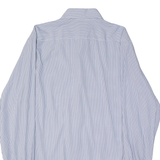 TOMMY HILFIGER Mens Shirt Blue 90s Check Long Sleeve L