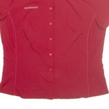 MAMMUT Womens Plain Shirt Red XL