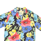 CV Womens Shirt Black Floral M