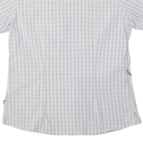 THE NORTH FACE Mesh Lined Womens Shirt Cream Check M