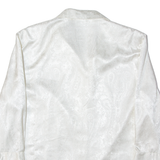 DEL MOD Womens Shirt White Floral Long Sleeve UK 22