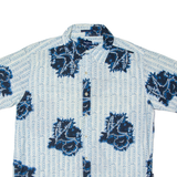 PEPE JEANS Mens Shirt Blue Floral L