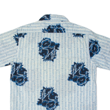 PEPE JEANS Mens Shirt Blue Floral L