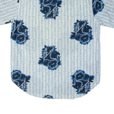 PEPE JEANS Mens Shirt Blue Floral L