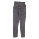 LEVI'S 721 High Rise Womens Jeans Grey Regular Skinny W24 L27