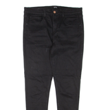 DIESEL Medium Rise Womens Jeans Black Regular Skinny W32 L28