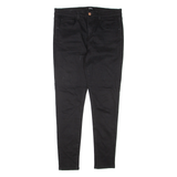 DIESEL Medium Rise Womens Jeans Black Regular Skinny W32 L28