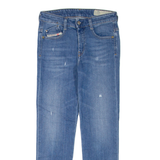 DIESEL Womens Jeans Blue Regular Straight W25 L27