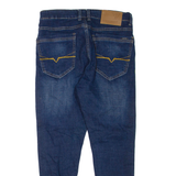 GUESS JEANS Mens Jeans Blue Regular Skinny W30 L26