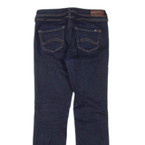 TOMMY HILFIGER Womens Jeans Blue Regular Straight W26 L27