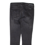 CALVIN KLEIN JEANS Womens Jeans Black Regular Skinny W30 L28