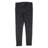 LEVI'S Mens Jeans Black Regular Skinny W33 L32