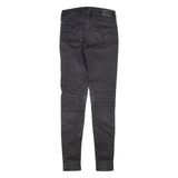 LEVI'S 710 Womens Jeans Black Regular Skinny W25 L30