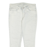 LEVI'S Womens Jeans White Regular Skinny W32 L28