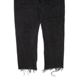 LEVI'S Mens Jeans Black Regular Straight W36 L27