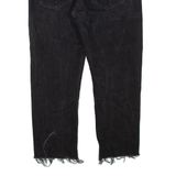 LEVI'S Mens Jeans Black Regular Straight W36 L27