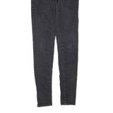 LEVI'S Mile High Womens Jeans Black Regular Skinny W26 L32