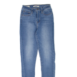 LEVI'S 721 High Rise Womens Jeans Blue Regular Skinny W26 L32