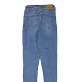 LEVI'S 721 High Rise Womens Jeans Blue Regular Skinny W26 L32