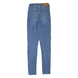 LEVI'S 721 High Rise Womens Jeans Blue Regular Skinny W26 L32