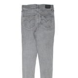 LEVI'S 720 High Rise Womens Jeans Grey Regular Skinny W26 L30