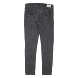 LEVI'S Demi Curve Womens Jeans Grey Regular Skinny W32 L31