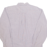 NAUTICA Mens Shirt Grey Check Long Sleeve M