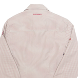 MAMMUT Womens Shirt Grey Check Long Sleeve XS