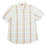 LEVI'S RED TAB Mens Shirt Blue Check L